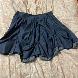 Gold Flava skirt with gather detail